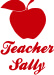 Tote Teachers Apple Red Flock